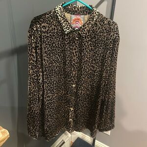 Johnny was velvet shirt